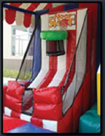 basketball toss carnival game